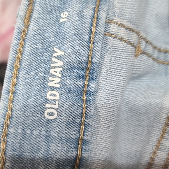 Old Navy GIRLS?? Jeans Skinny Built-in Flex Adjustable Waist Stretch Sz 16 GUC - Picture 6 of 12